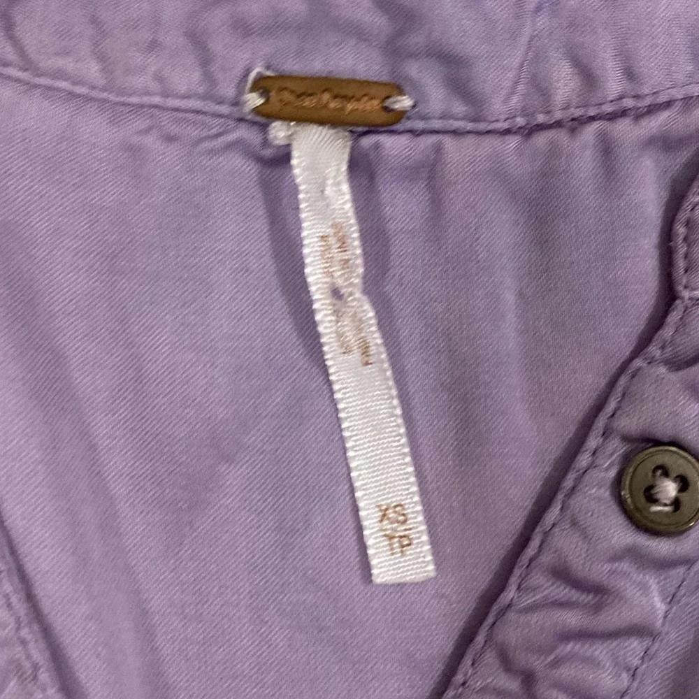 Free People Lilac Purple Babydoll Mini Dress XS